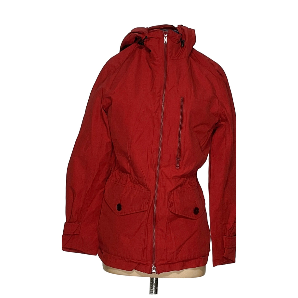 J. CREW Red Windbreaker Jacket