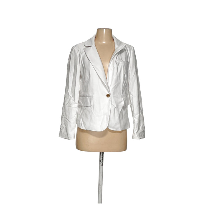 BNWT Banana Republic White Basic Blazer Size 6