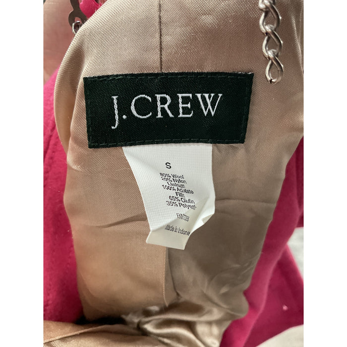 J. CREW Pink Trench Coat - Women's S