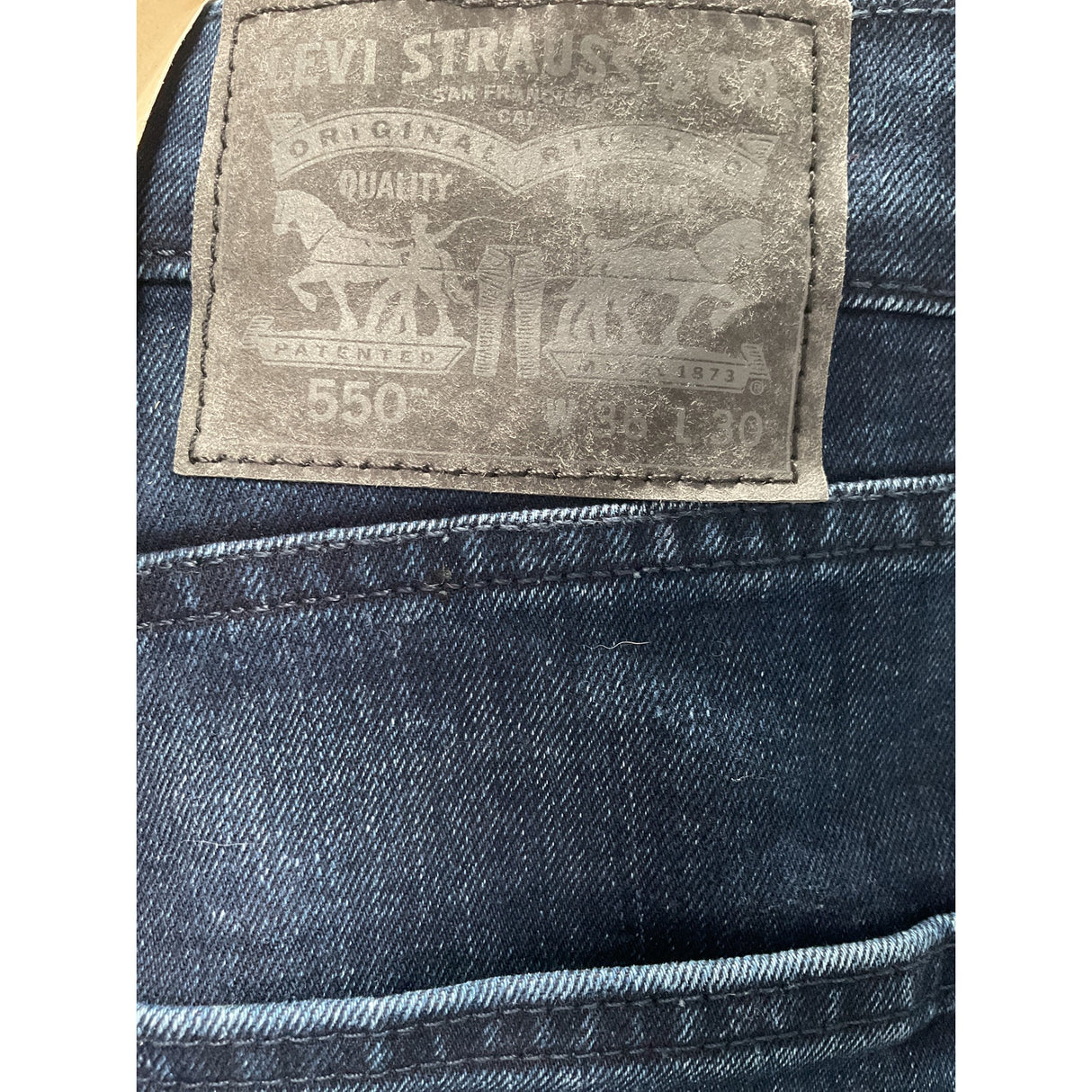 Levi's Men's Blue Straight Jeans - Size 36x30