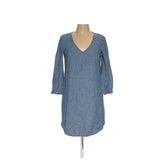 J. CREW Blue A-Line Dress - Size S