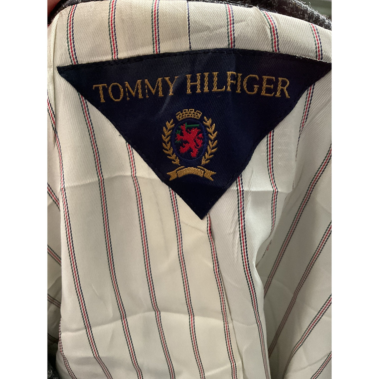 Tommy Hilfiger Gray Wool Blazer