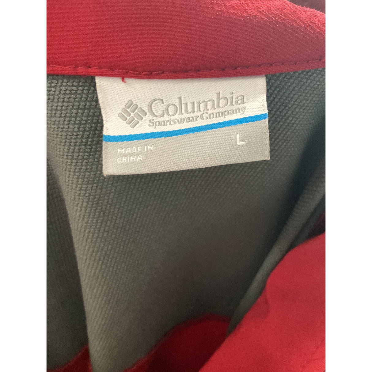 Columbia Red Men's Anorak Jacket