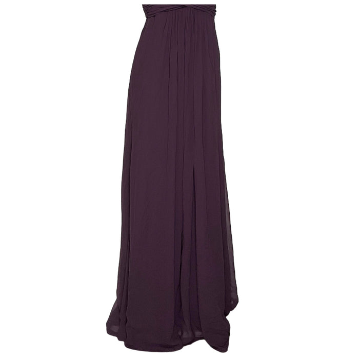 David's Bridal Purple Maxi Dress - Size 6