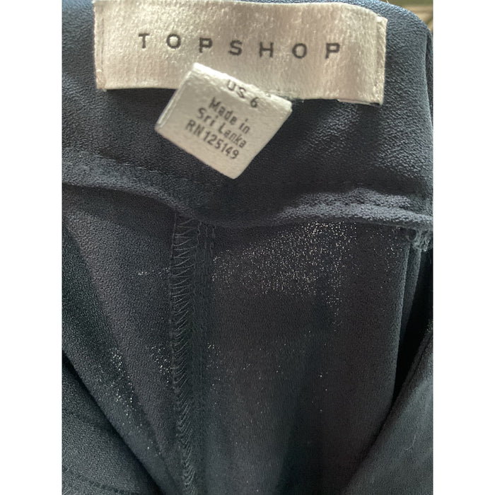 Topshop Blue Capri Pants - Size 6