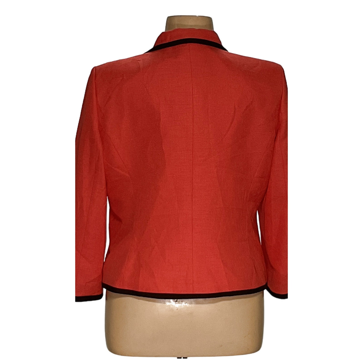 Le Suit Women's Plus Size Orange Blazer