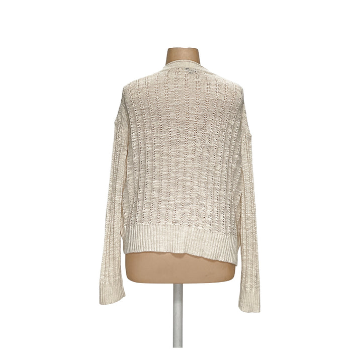 J. CREW Cream Cardigan XL