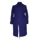 Ann Taylor Plus Size Purple Trench Coat