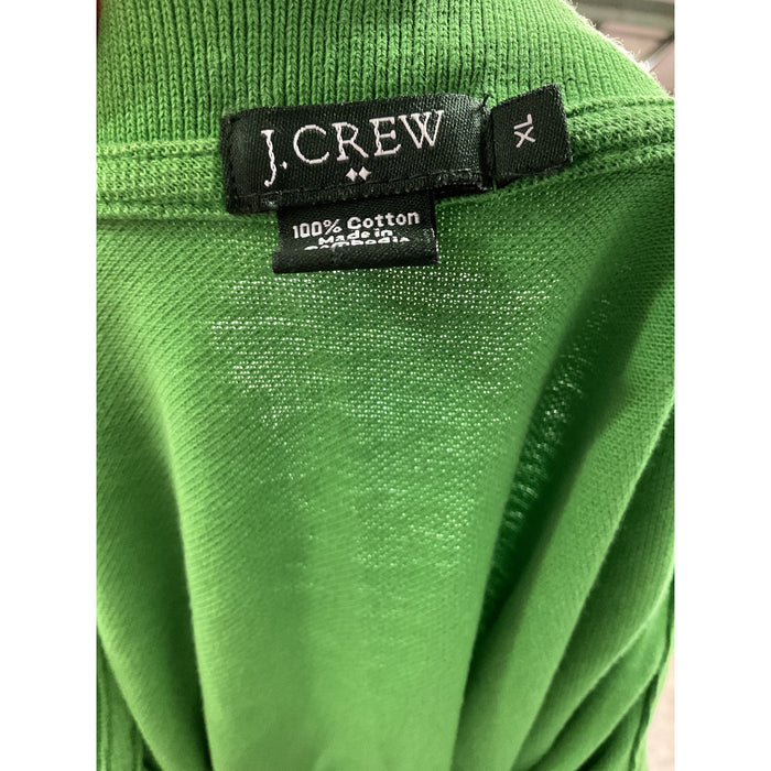 J. CREW Men's Green Polo XL