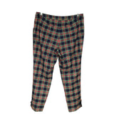 Talbots Green Plaid Wool Pants - Women's Size 14