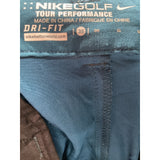 NIKE GOLF Men's Green Bermuda Shorts - Size 36