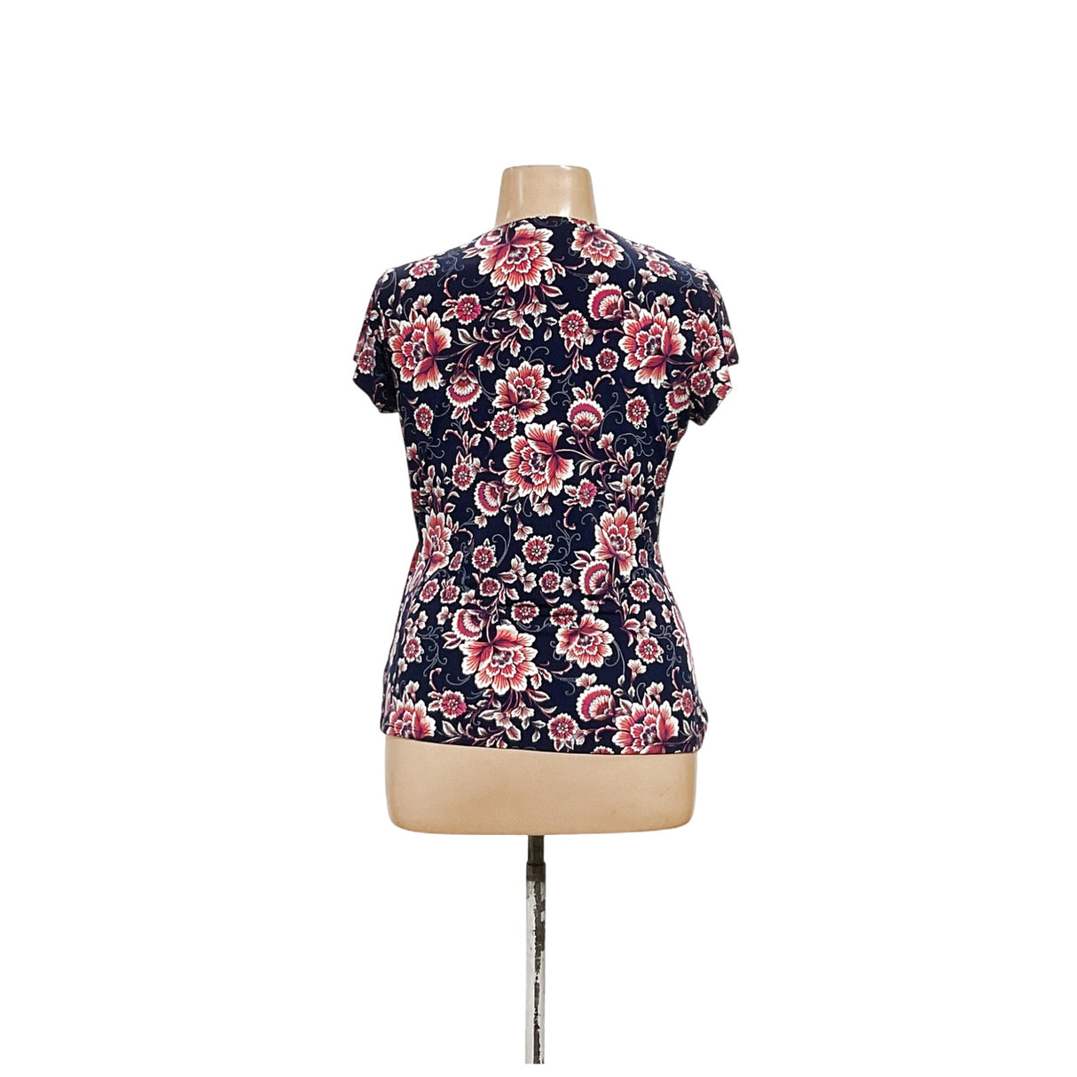 Tahari XL Multicolor Floral Blouse - Perfect for Spring and Summer Weddings!