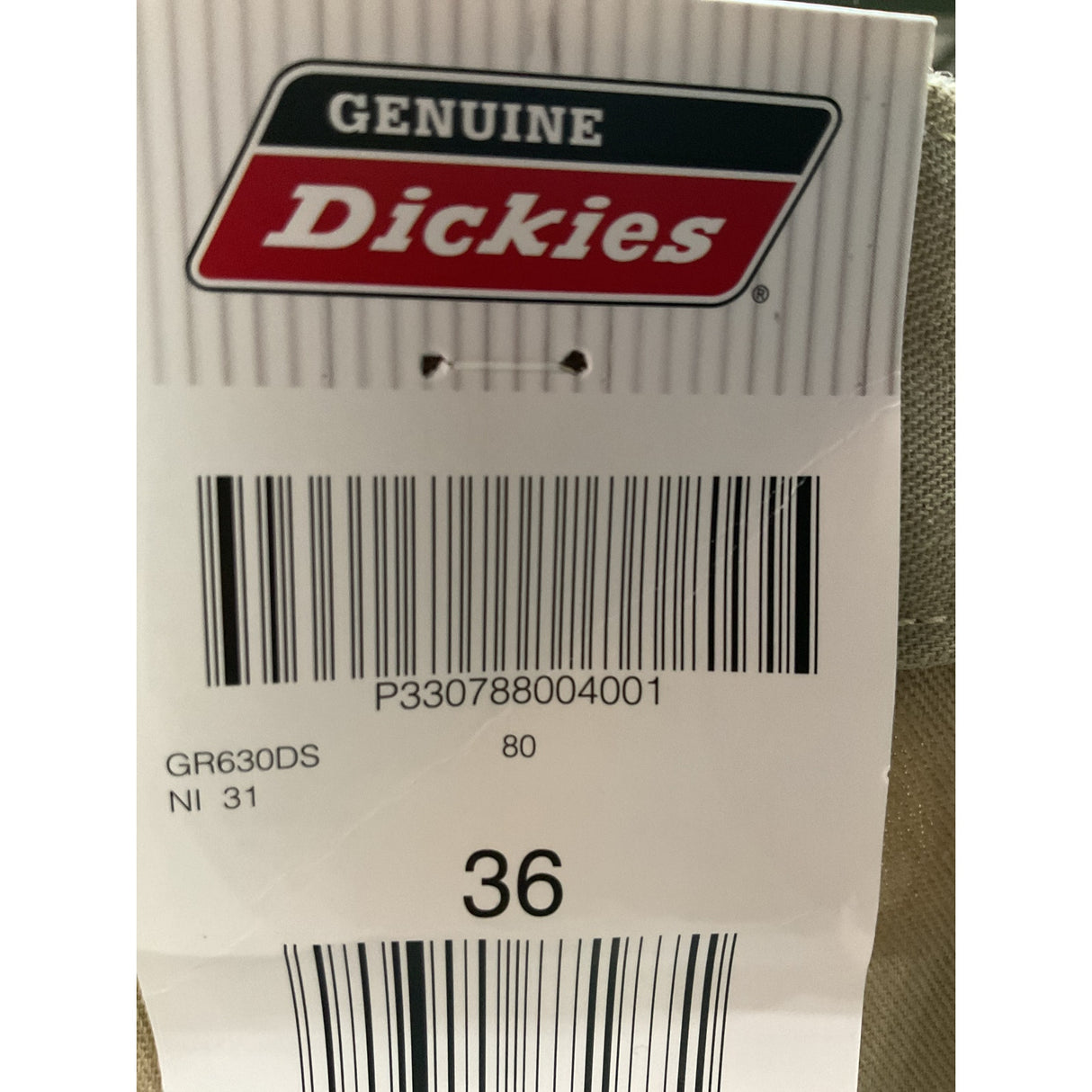 Dickies Beige Bermuda Shorts - Men's Size 36