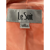 Le Suit Women's Orange Blazer - Size 10