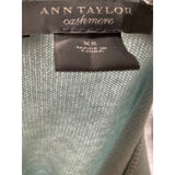 Ann Taylor Green Pullover Sweater - XS