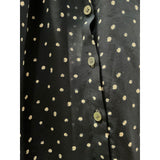 J. Crew Blue Silk Polka Dot Blouse - Size XS