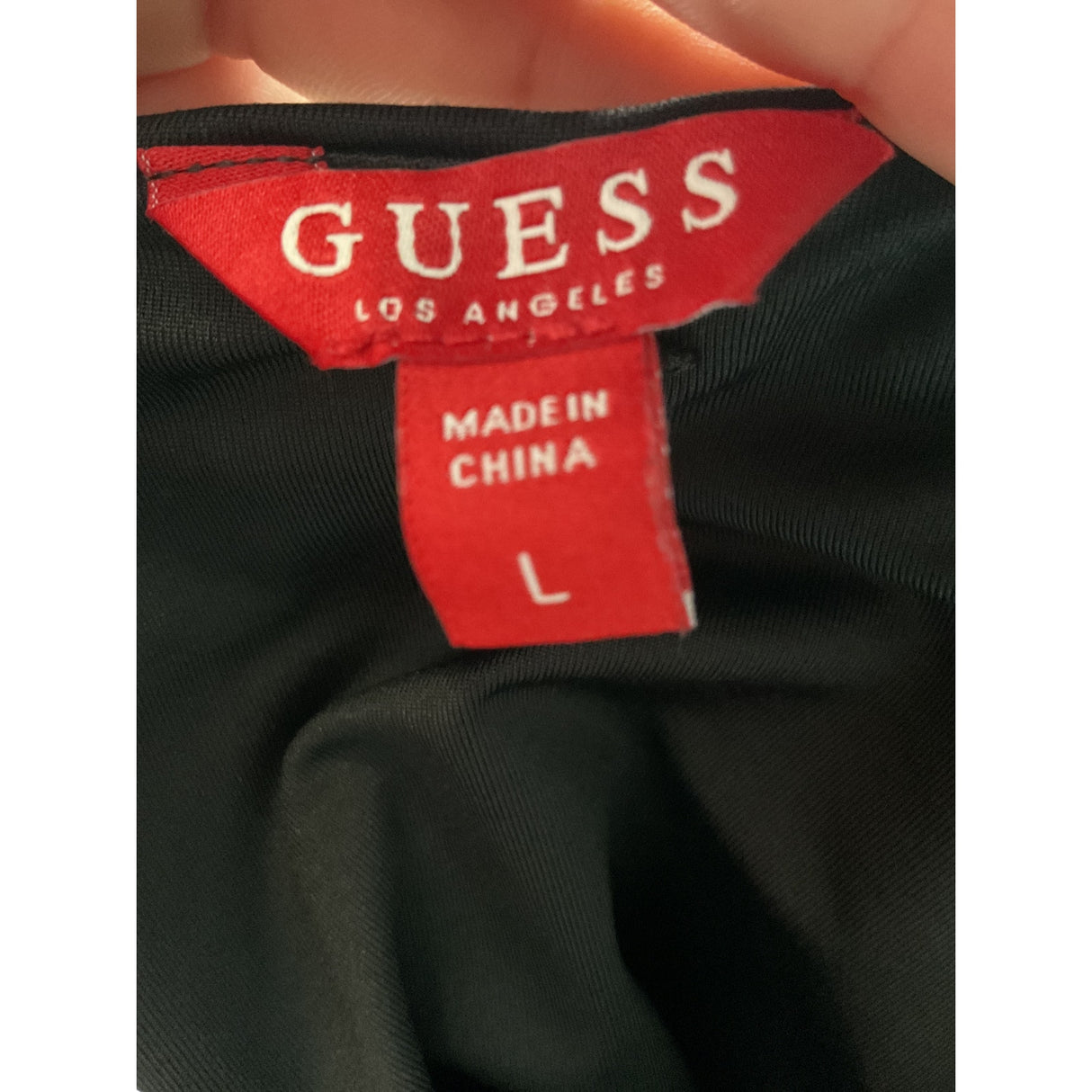 GUESS Black Blouse in Size L