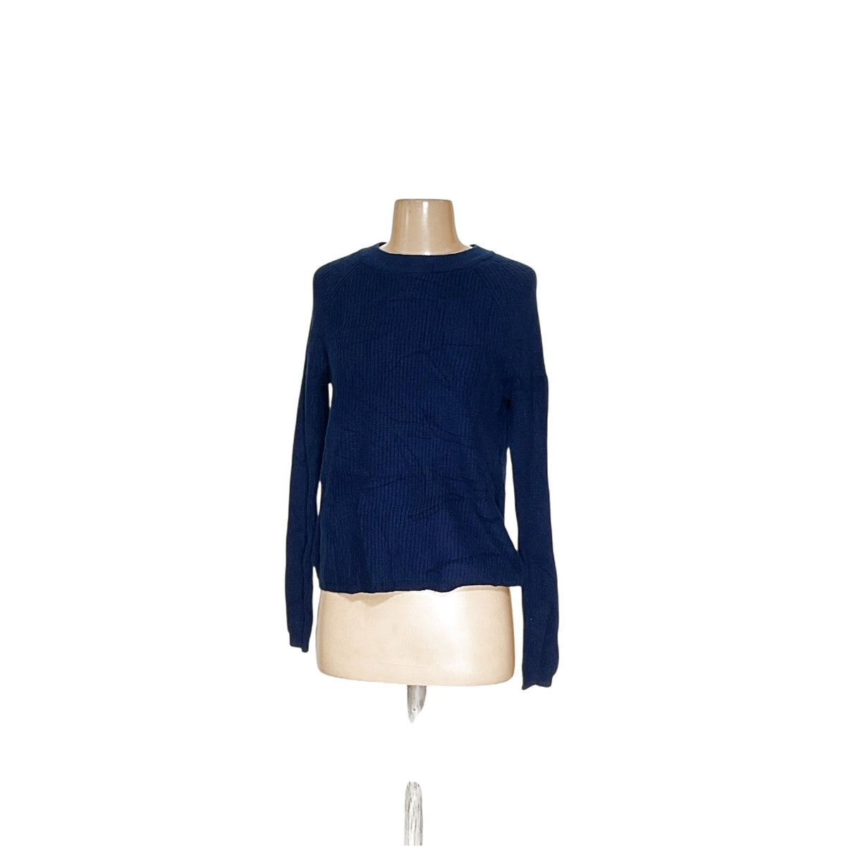 Tahari Blue Viscose Pullover Sweater - XS