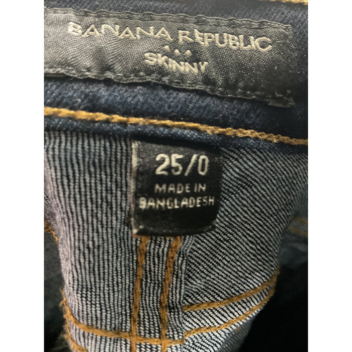 Banana Republic Blue Ankle Jeans - Size 25