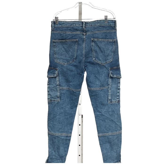 ZARA Blue Men's Ankle Jeans