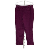 LOFT Purple Ankle Pants Women's Size 10 100% Lyocell