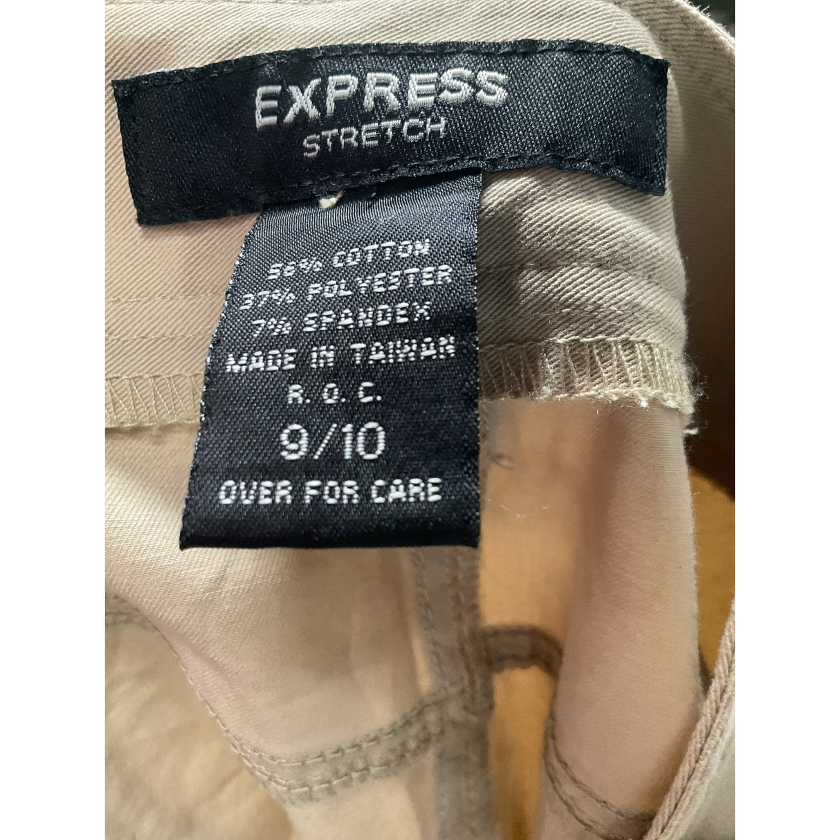 Express Beige Sailor Shorts - Size 9