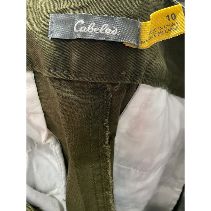 Cabela's Women's Green Ankle Pants - Size 10