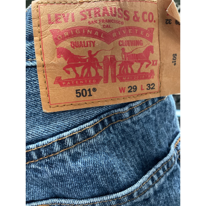 Levi's Blue Men's Jeans, 29x32 Ankle