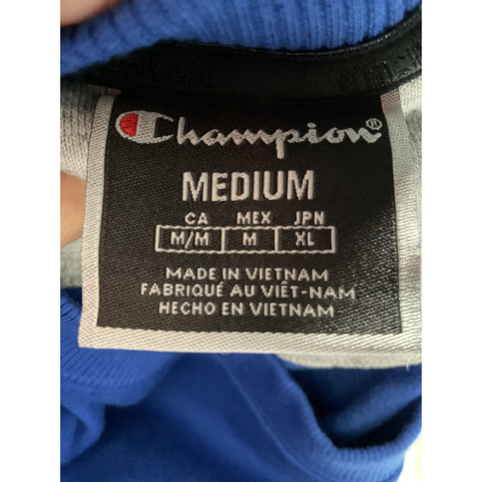 Champion Blue Men's M Hoodie Sweatshirt