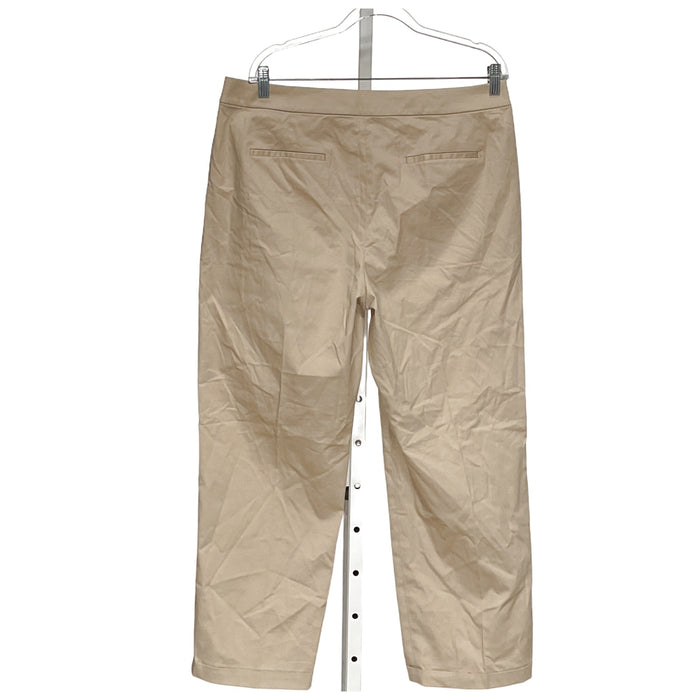 J. Crew Beige Ankle Pants, Size 14