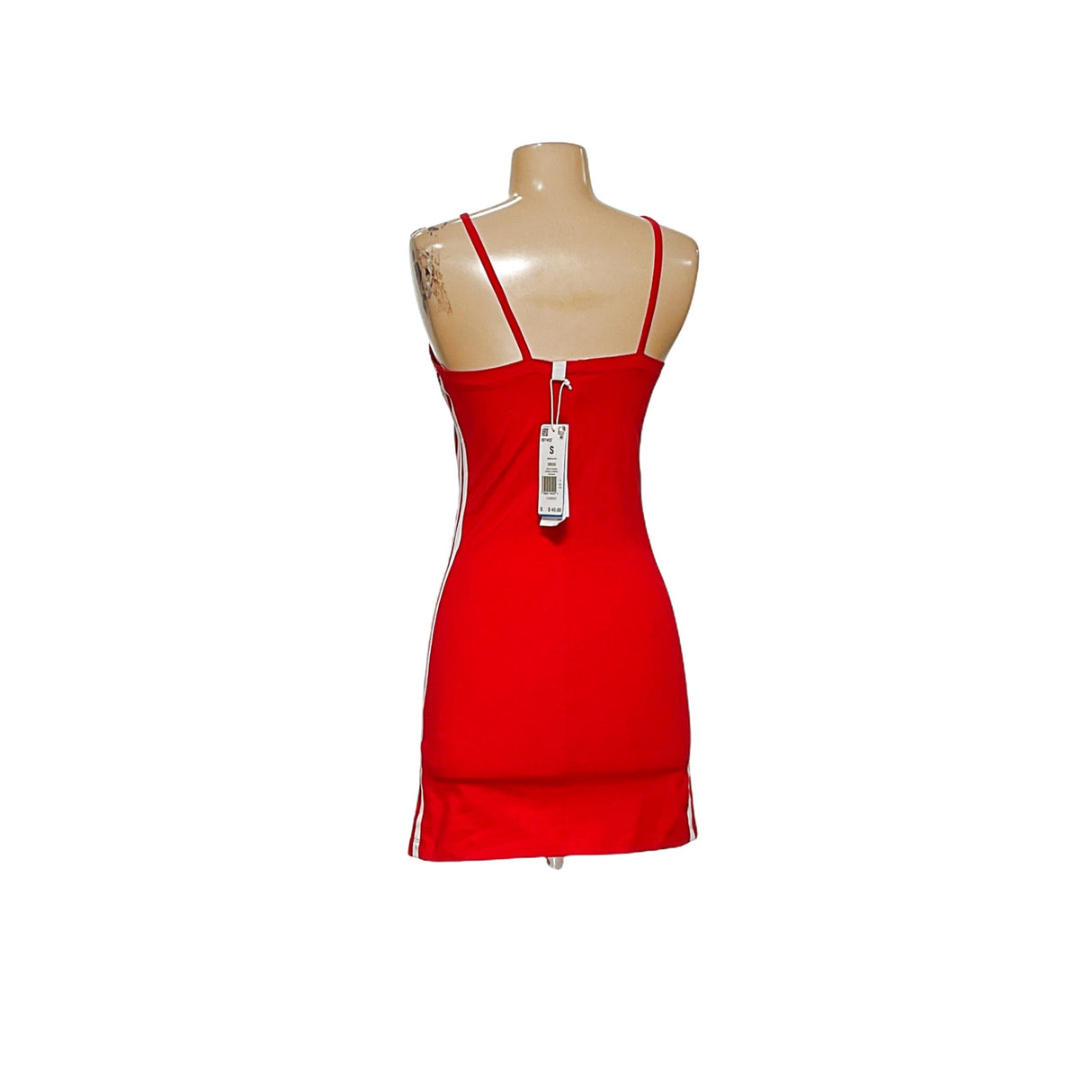 Women's adidas Red Short Sheath Dress