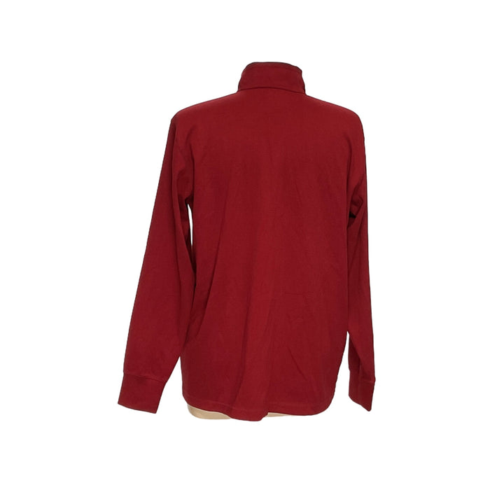 Carhartt Red Henley Sweatshirt XL