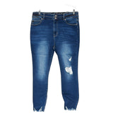 Kancan Blue Plus Size Skinny Jeans