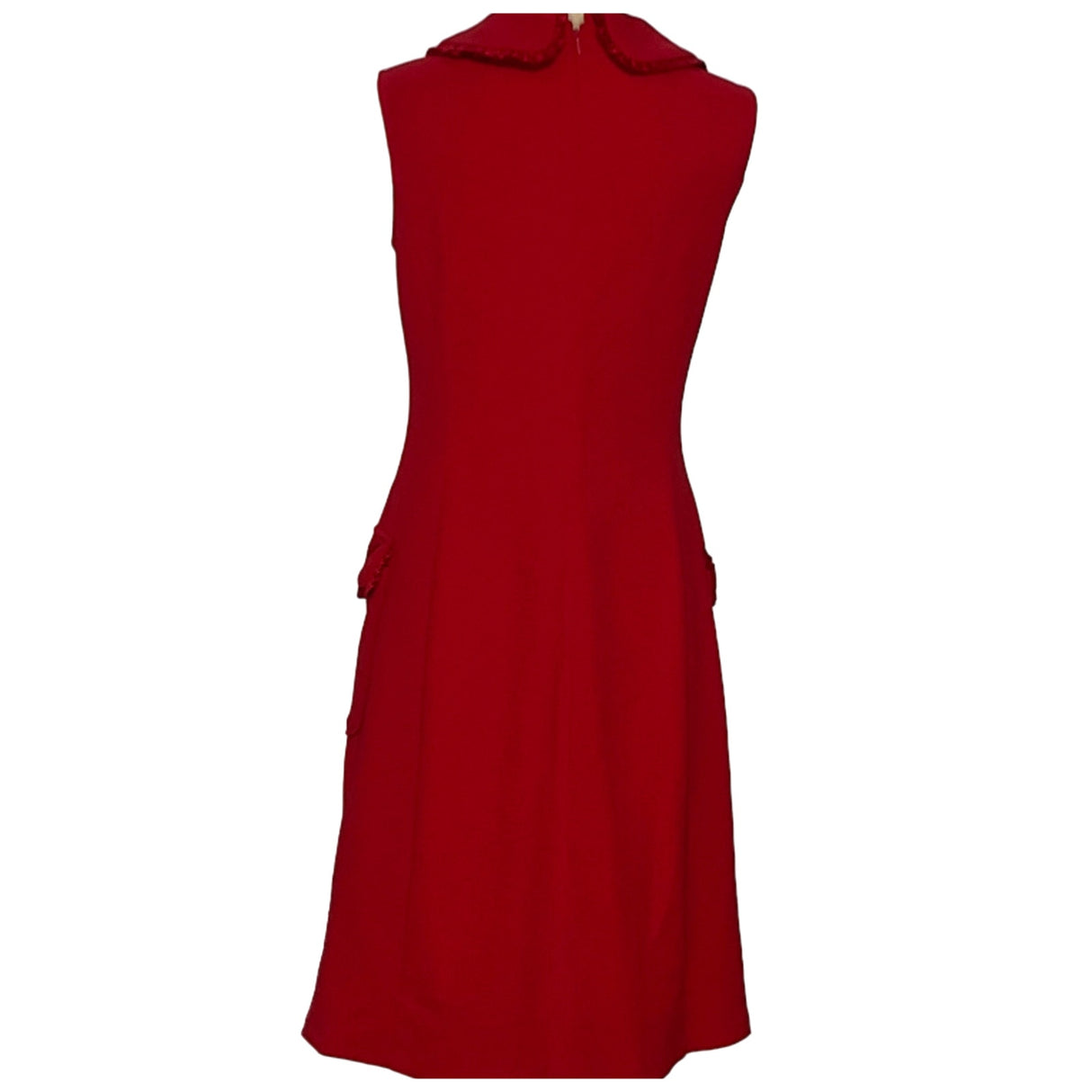 Nanette Lepore Red Sheath Dress, Size 4