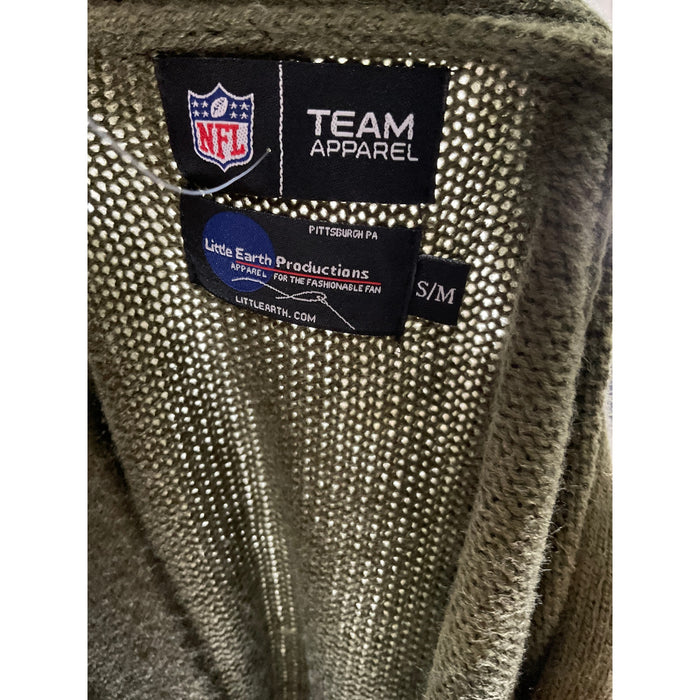 NFL Women's Green Cardigan Sweater size S