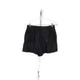 ZARA Black Linen Sailor Shorts - Women's M