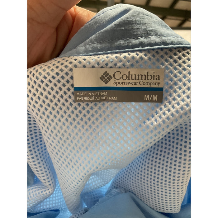 Columbia Blue Button-Up Shirt