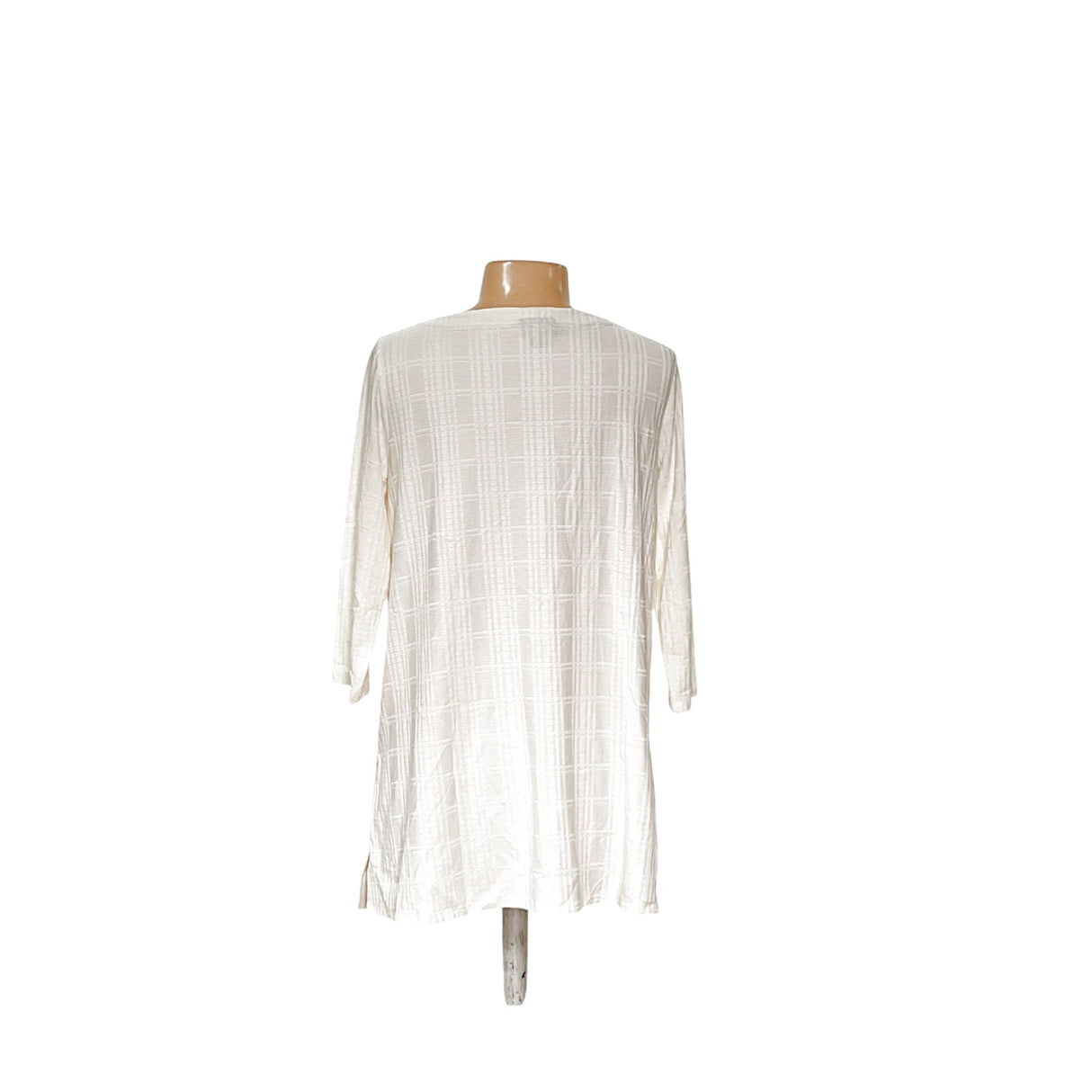 J.JILL Cream Rayon Blouse M