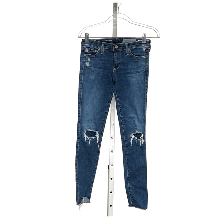 AG Blue Ankle Jeans - Size 25R