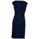 Evan Picone Sheath Dress - Blue, Size 4