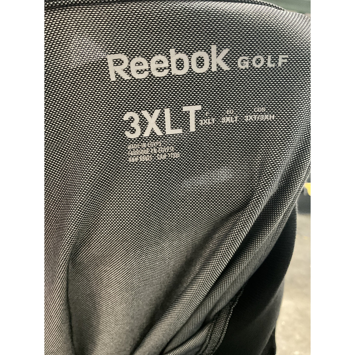 Reebok Gray 3XL Men's Polo