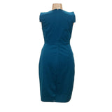 J. Crew Blue Sheath Dress Size 14