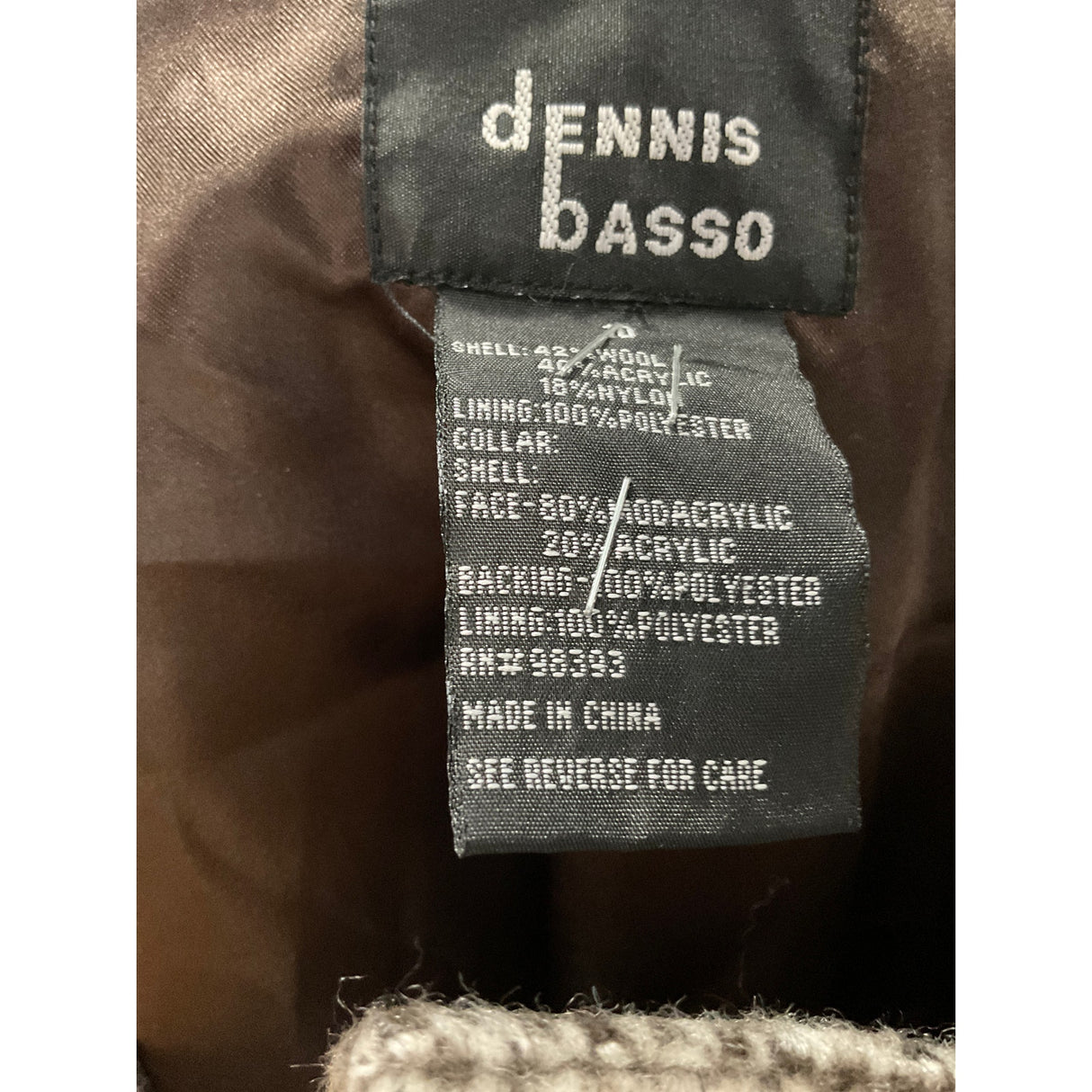 Dennis Basso Women's Wool Blazer