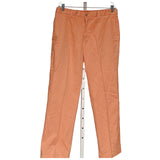 Orvis orange cotton pants