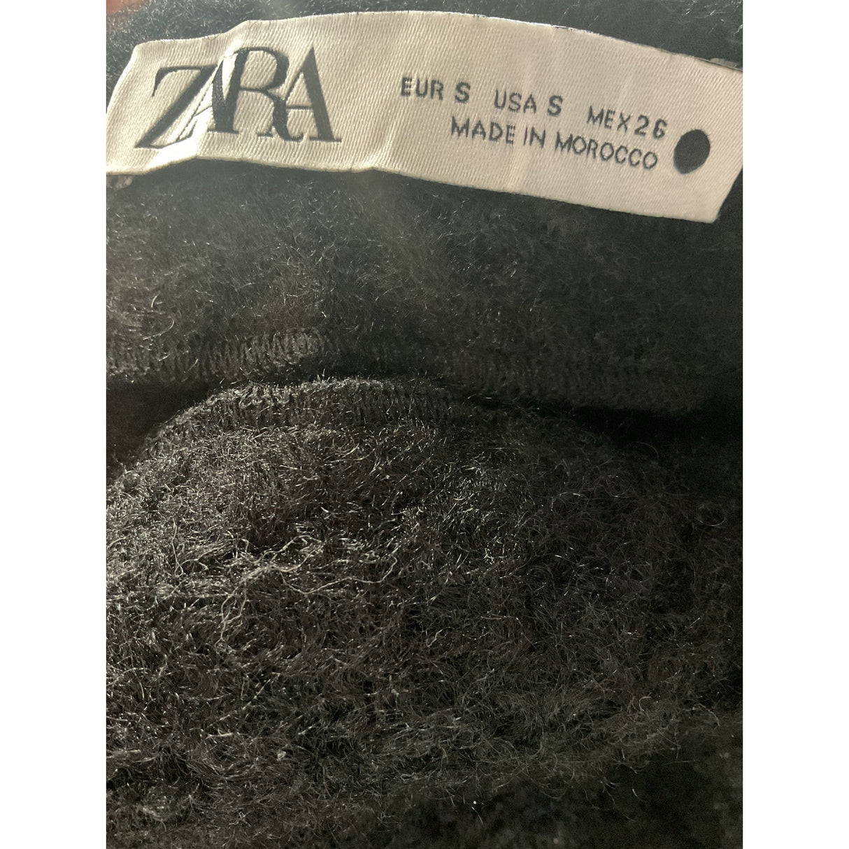 ZARA Black Women's Vest - Size S