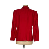 Talbots Red Viscose Blazer 12P