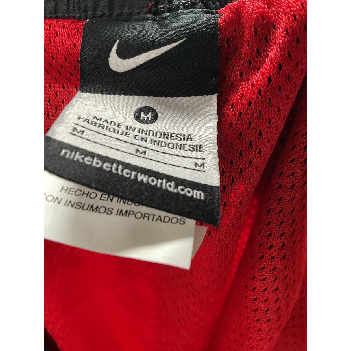 Nike Men's Red Activewear Shorts