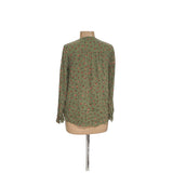 Lucky Brand Women's Green Viscose Blouse