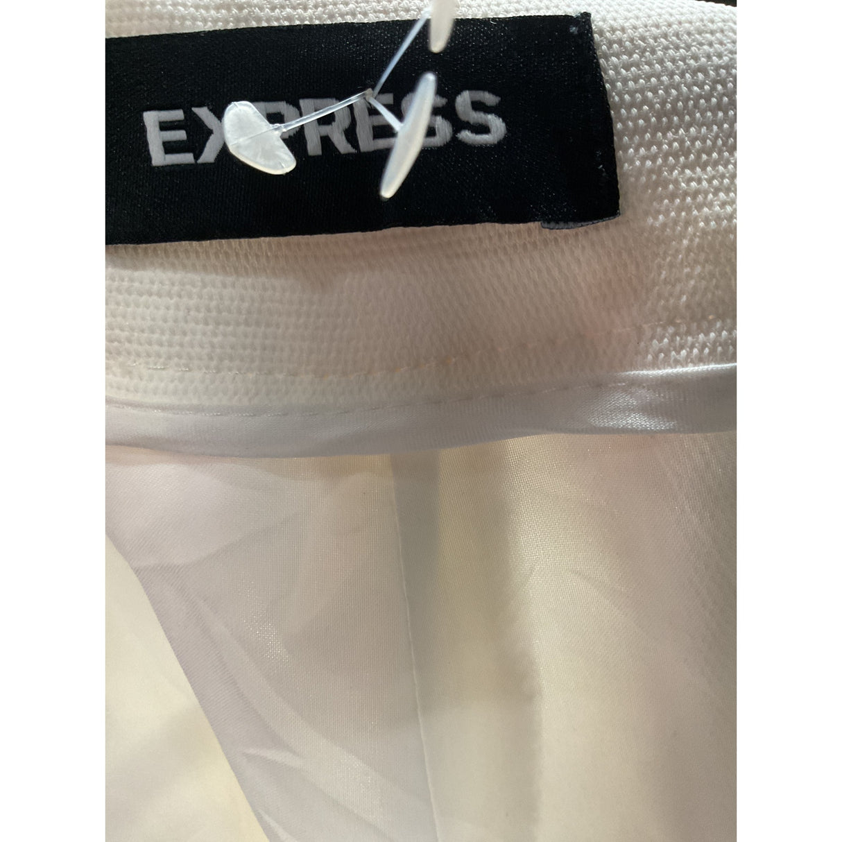 Express White Ankle Pants - Women's Size 8R