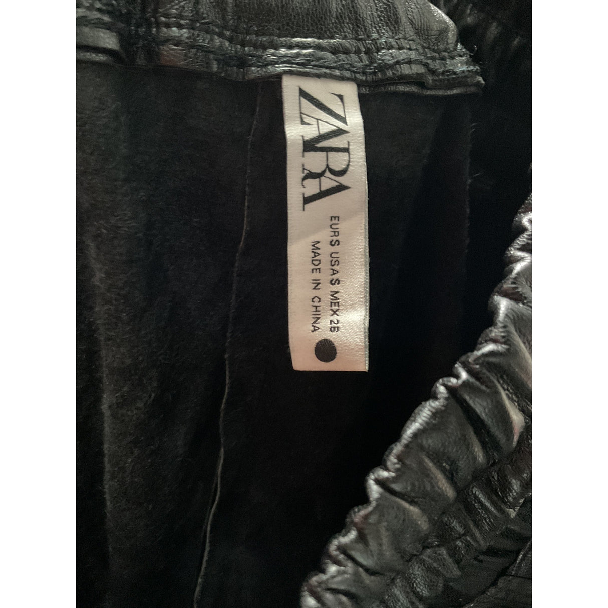 Zara Black Jogger Pants - Women's S